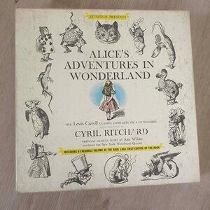 Alice's Adventures in Wonderland Boxed LP Set - Tested Plays